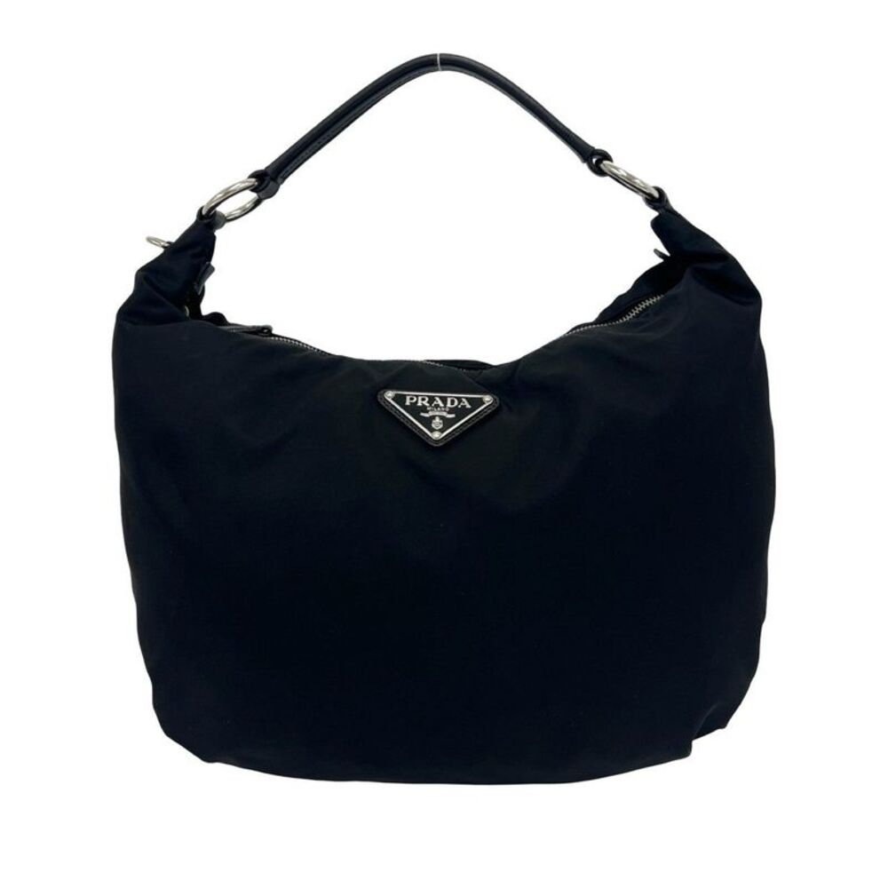 Prada Tessuto Leather Shoulder Bag
